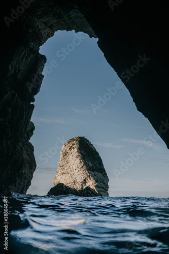rock in the sea © Reuben