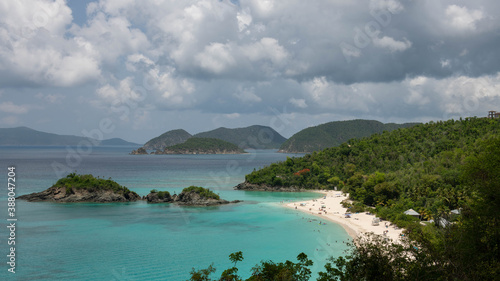 Caribbean Islands.St.Thomas. Trunk Bay © Anastasiia