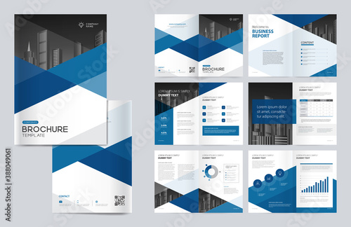 template layout design with cover page for company profile, annual report, brochures, flyers, presentations, leaflet, magazine, book .and a4 size scale for editable.