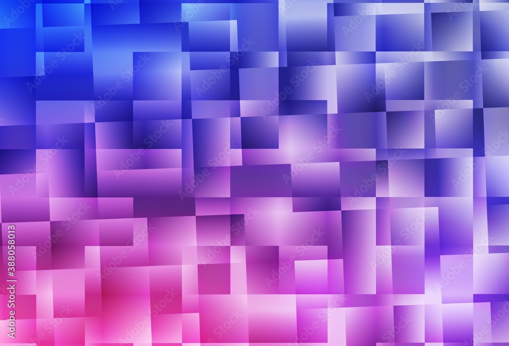 Light Purple, Pink vector pattern in square style. Light Purple, Pink vector pattern in square style.