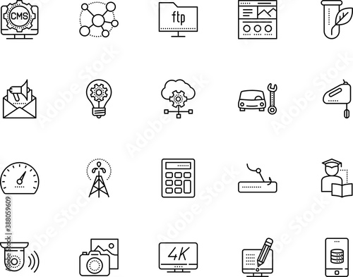 technology vector icon set such as: help, reaction, atom, ftp, vehicle, photo, seo, industrial, protocol, scientific, mathematics, construction, innovation, picture, account, resource, transfer, cms