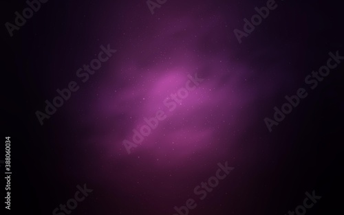 Dark Purple vector pattern with night sky stars. © smaria2015