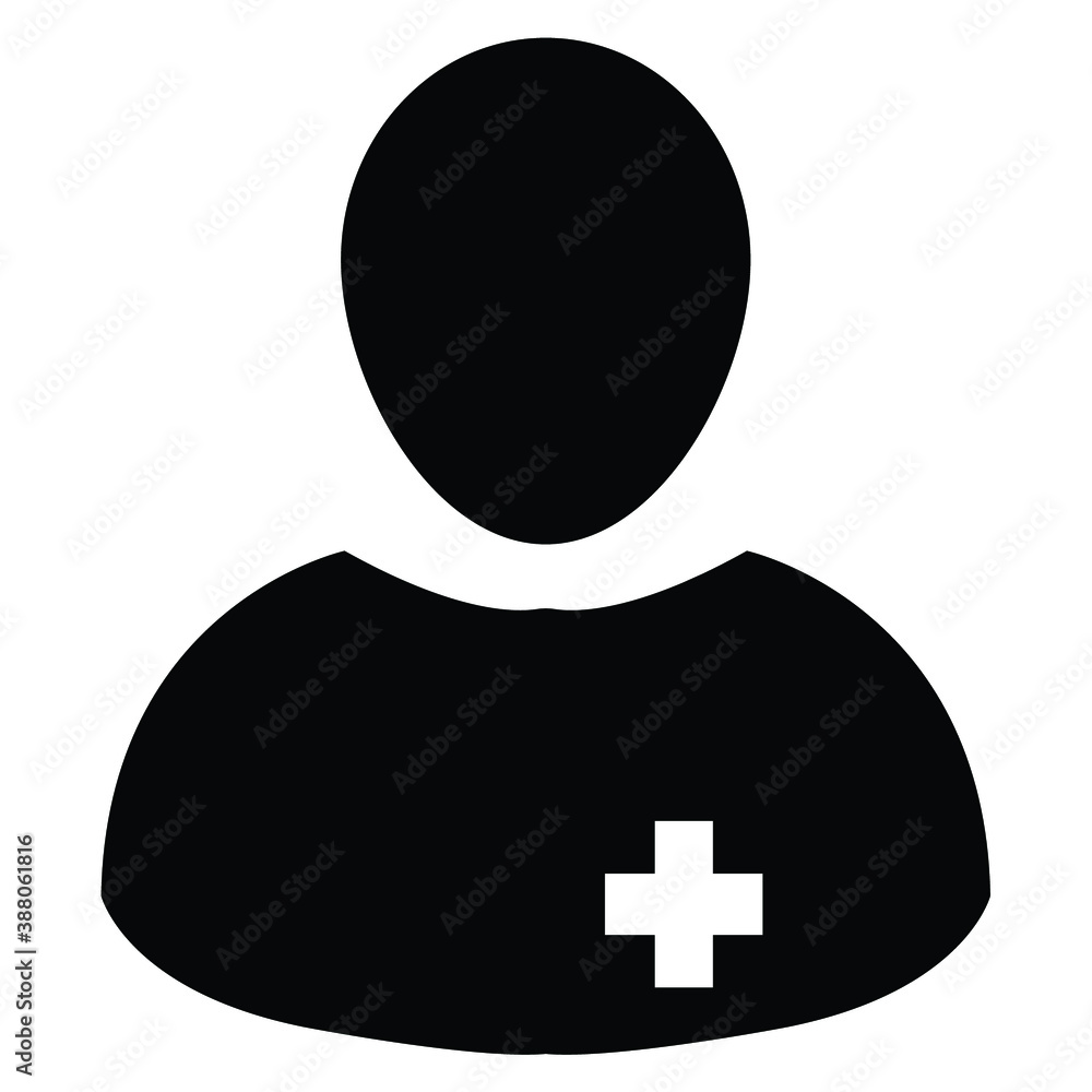 Doctor icon vector graphic design Doctor icon vector graphic design