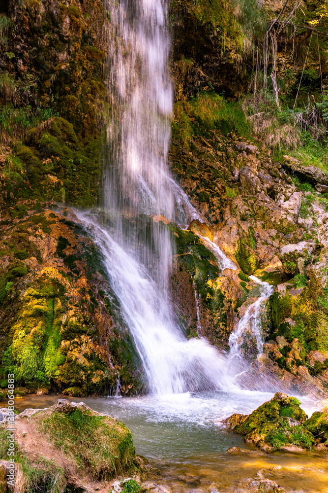 Obraz premium Gostilje waterfall at Zlatibor mountain in Serbia