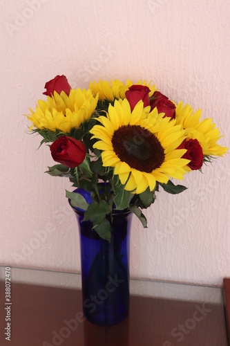 bouquet of sunflowers