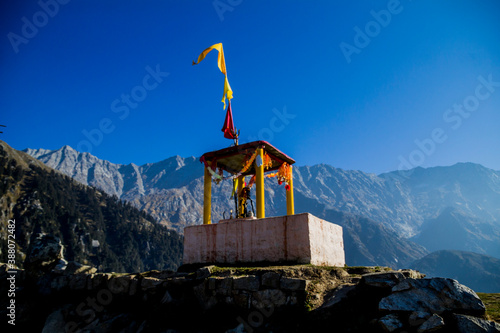 Triund top, Dharamshala, Himachal Pradesh photo