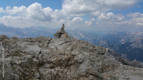 Italia Dolomity Góry Montagnes Clouds Chmury