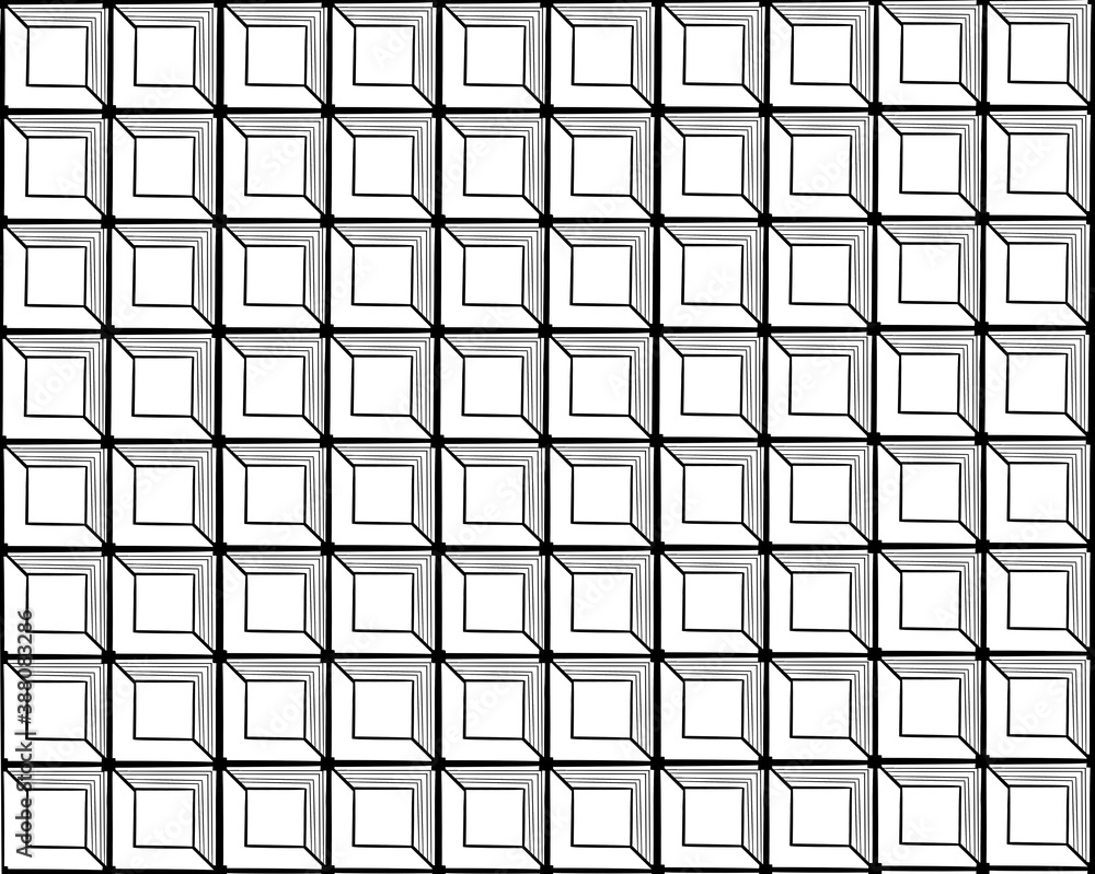 Black and white rhythmic seamless pattern. Vector illustration Black and white rhythmic seamless pattern. Vector illustration