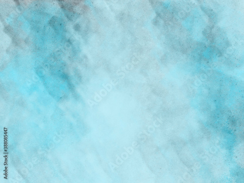 blue gradient background pastel abstract watercolor style with texture © Julia