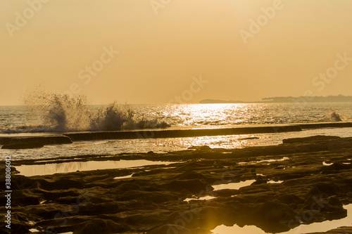 Sunrise at Jalandhar beach, Diu photo