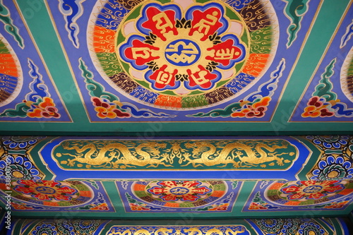 Happy chinese new year celebration at Wat Mangkon Kamalawat Thailand 26-01-2020
