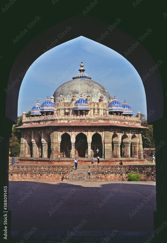 Obraz premium Isa Khan's Complex At Humayun's Tomb,delhi,india