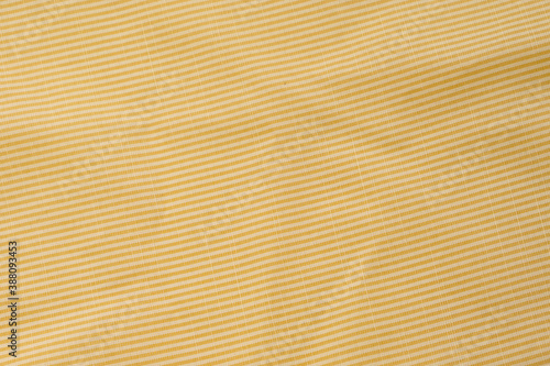 Fototapeta Naklejka Na Ścianę i Meble -  Surface of beige and white striped fabric for background