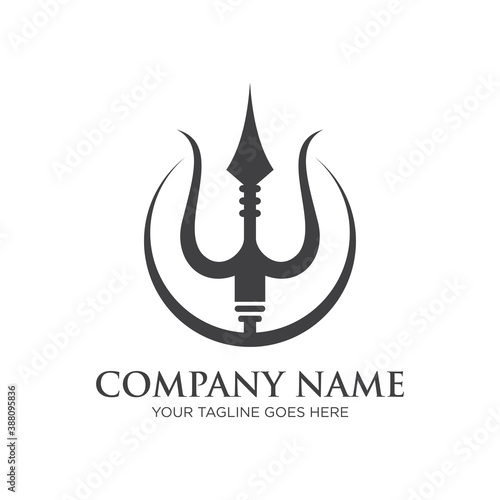 trident logo vector