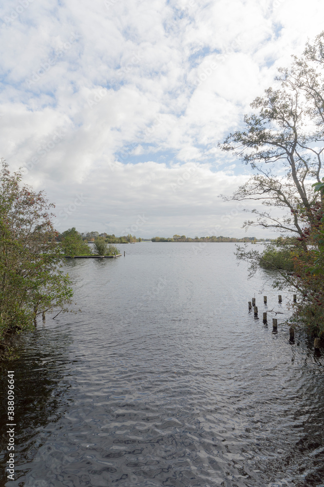 The Vinkeveense plassen lakes, the Netherlands