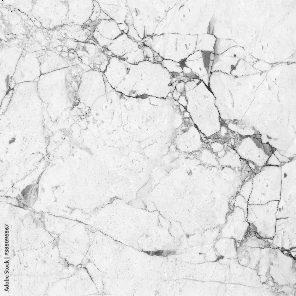 White marble texture with natural pattern for background or design art ...