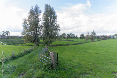 An agricultural field in Waverveen  The Netherlands