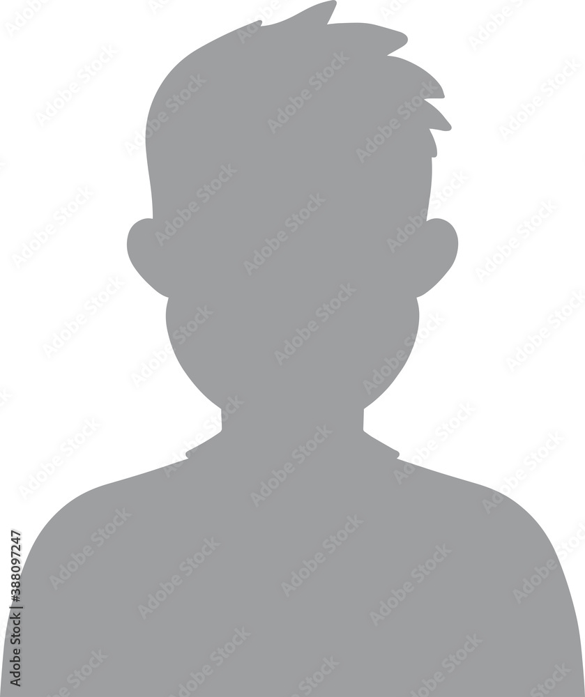 Hand drawn, modern, man avatar profile icon (or portrait icon). User flat avatar icon, sign, profile male symbol Hand drawn, modern, man avatar profile icon (or portrait icon). User flat avatar icon, sign, profile male symbol