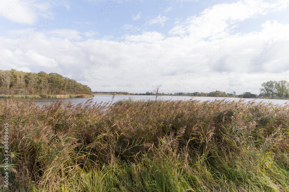 The Grote Wije lake in Abcoude, the Netherlands