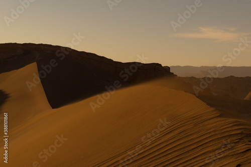 sand dunes in the desert