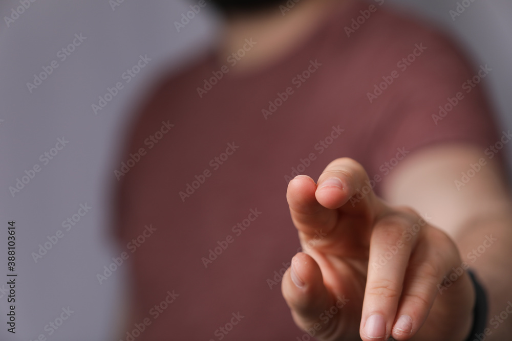 A man hand touching virtual screen, modern background concept , can put your text at the finger, copy space. A man hand touching virtual screen, modern background concept , can put your text at the finger, copy space.