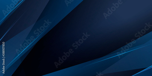Blue polygonal abstract background. geometric illustration with gradient. background texture design for poster, banner, card and template. Vector illustration 