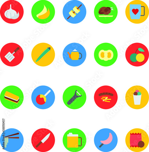 
Food Vector Icons 
