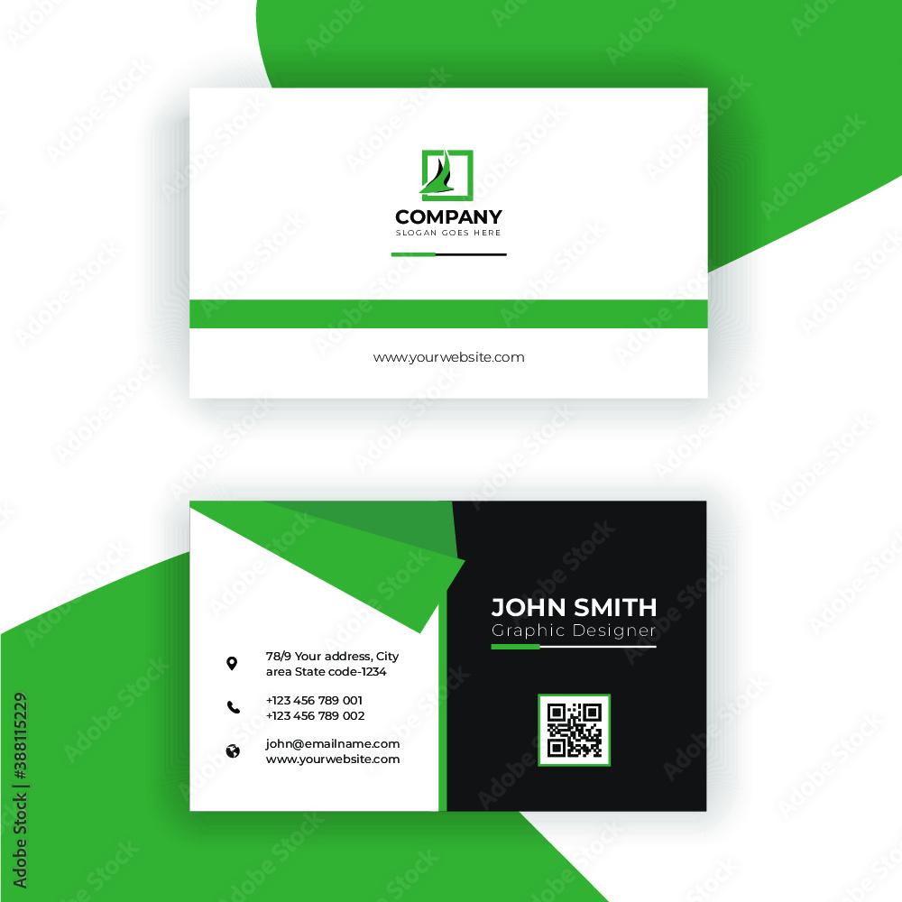Modern professional business card Modern professional business card