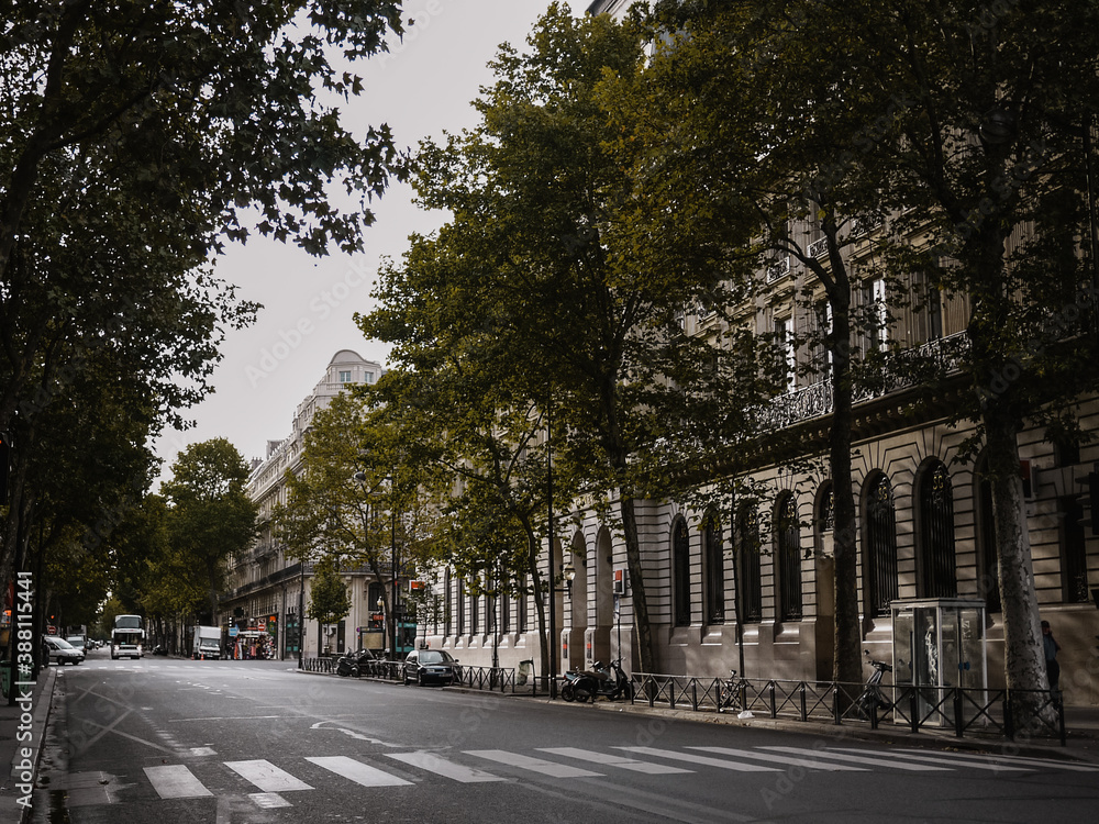 street in Paris France