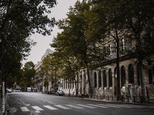 street in Paris France