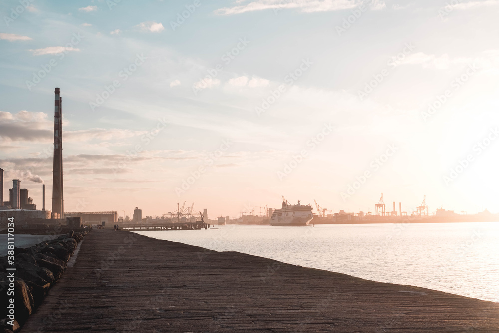 Fototapeta premium Sunset Dublin