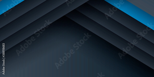 Abstract background dark blue with black modern corporate futuristic concept