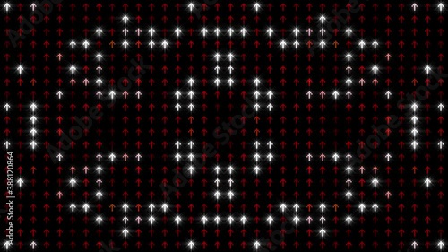 Wallpaper Mural Christmas backdrop with glowing arrow lights. Torontodigital.ca