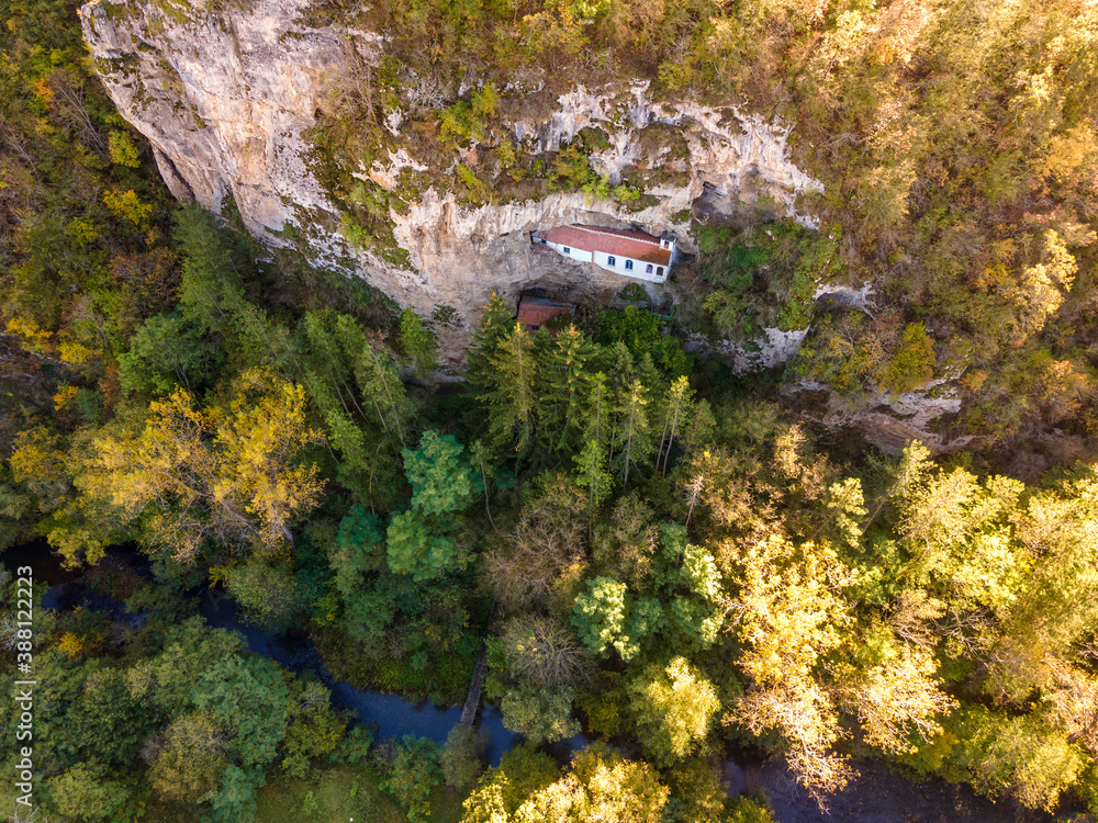 Medieval Razboishte monastery, Bulgaria