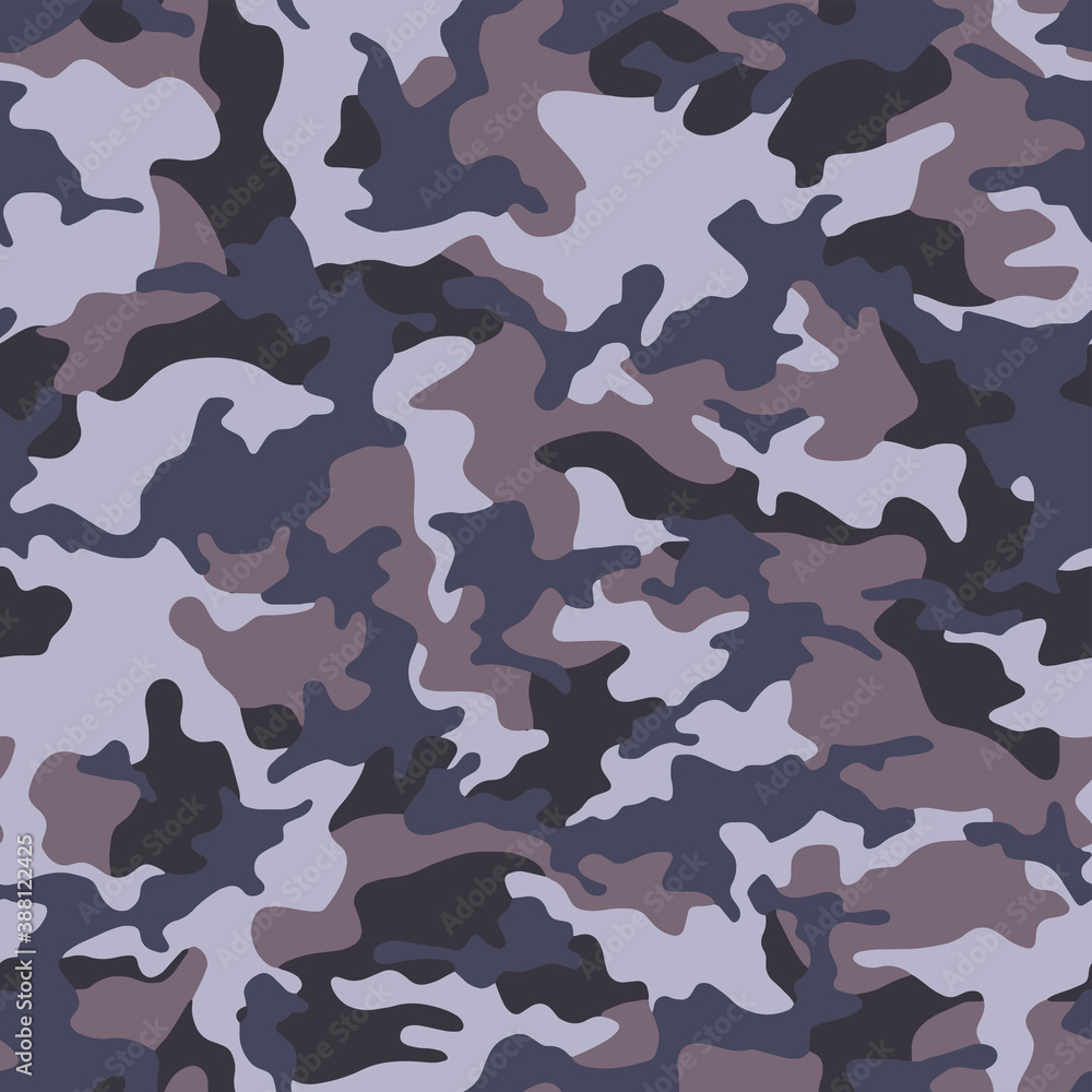 Seamless Army Camouflage Pattern Vector. Military Camo Skin for Decor and Textile. Army masking design for hunting textile fabric printing and wallpaper. Seamless Army Camouflage Pattern Vector. Military Camo Skin for Decor and Textile. Army masking design for hunting textile fabric printing and wallpaper.
