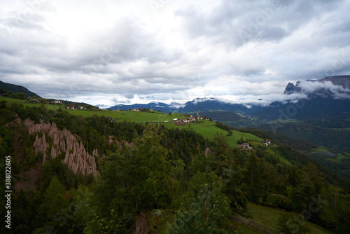 Earth Pyramids near Bolzano, Italy.