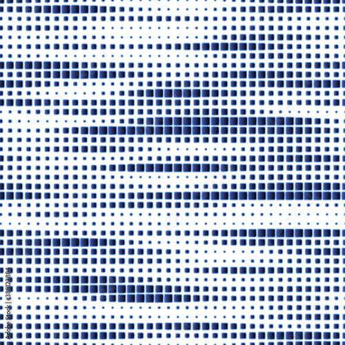 Full Seamless Modern Distressed Texture Pattern Vector. Classic Halftone Design Fabric Print Background illustration for textile.