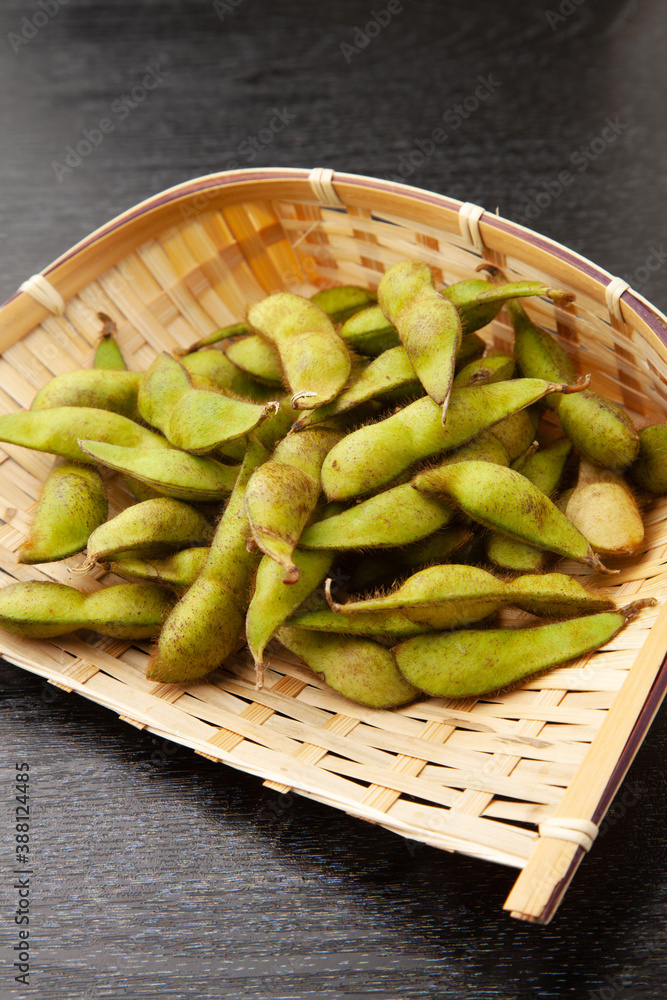 丹波の黒豆の枝豆