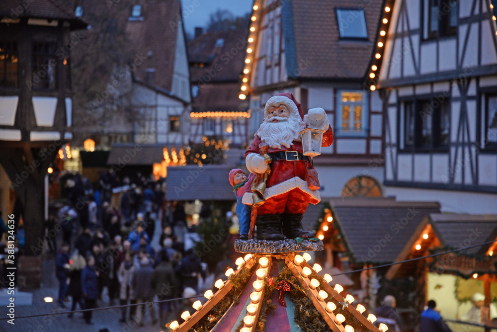 Weihnachtsmann in Michelstadt