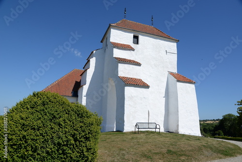 Vitaby kyrka in Schweden photo