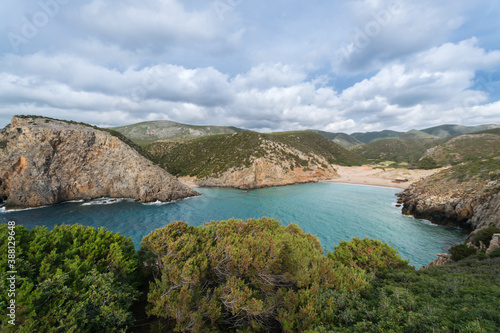 Sardinian coast, Cala Domestica beach © Maria