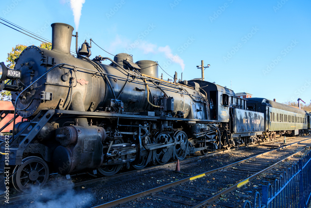 Fototapeta premium Essex Steam Train, Connecticut