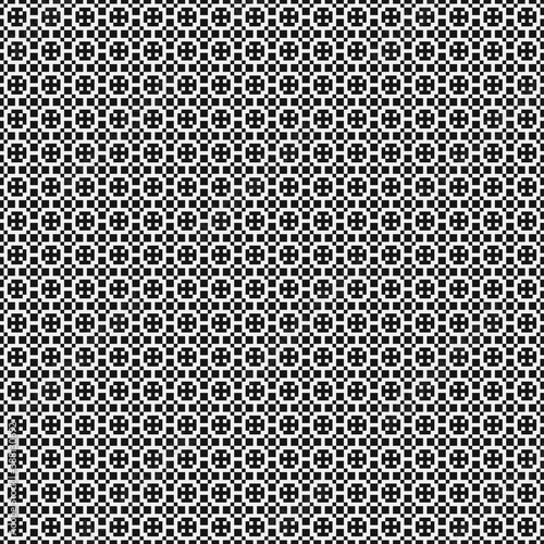 Abstract Cross Pattern Dots Logo generative computational art illustration