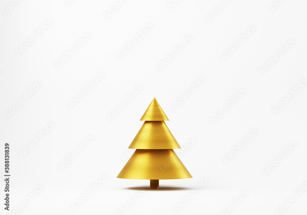 New year background. Colorful minimal 3d illustration. Christmas tree. New year background. Colorful minimal 3d illustration. Christmas tree.