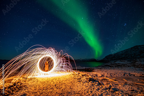 Aurora Borealis, Steelwool Fotography.