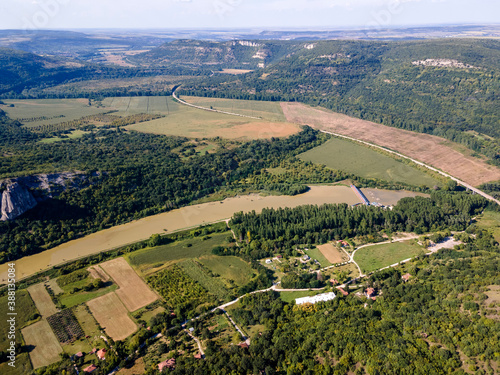 Iskar river  passing near village of Karlukovo  Bulgaria