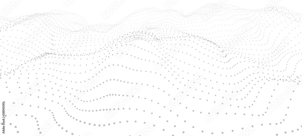 Dinamic wave of dots. background. 3D futuristic illustration. Dinamic wave of dots. background. 3D futuristic illustration.
