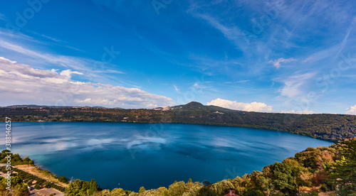 Принти на полотні Castel Gandolfo near Rome summer residence of the popes Lazio Italy landmark
