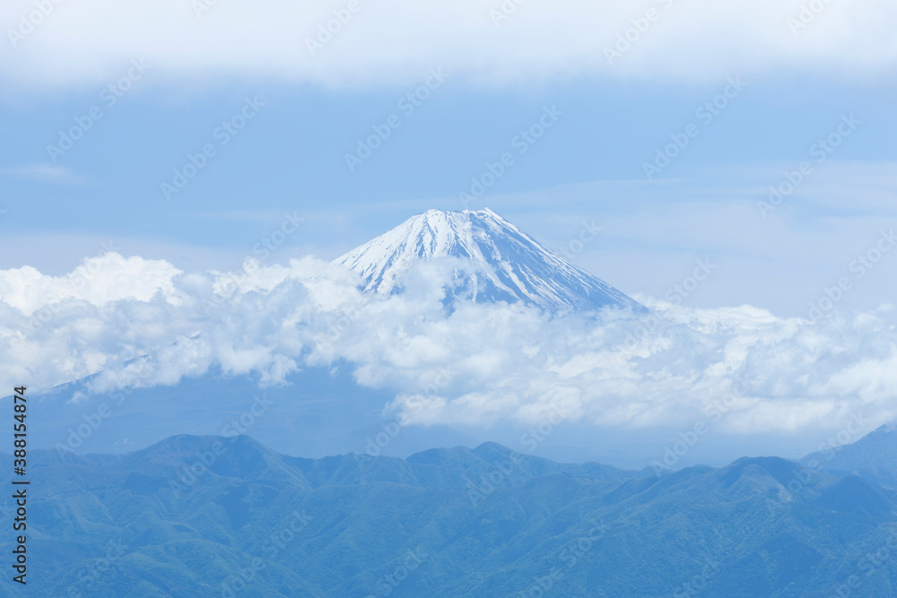 甘利山からの富士山