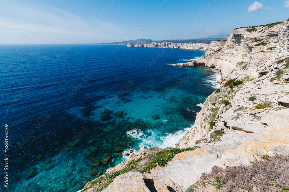Coast in the south of Corsica Coast in the south of Corsica